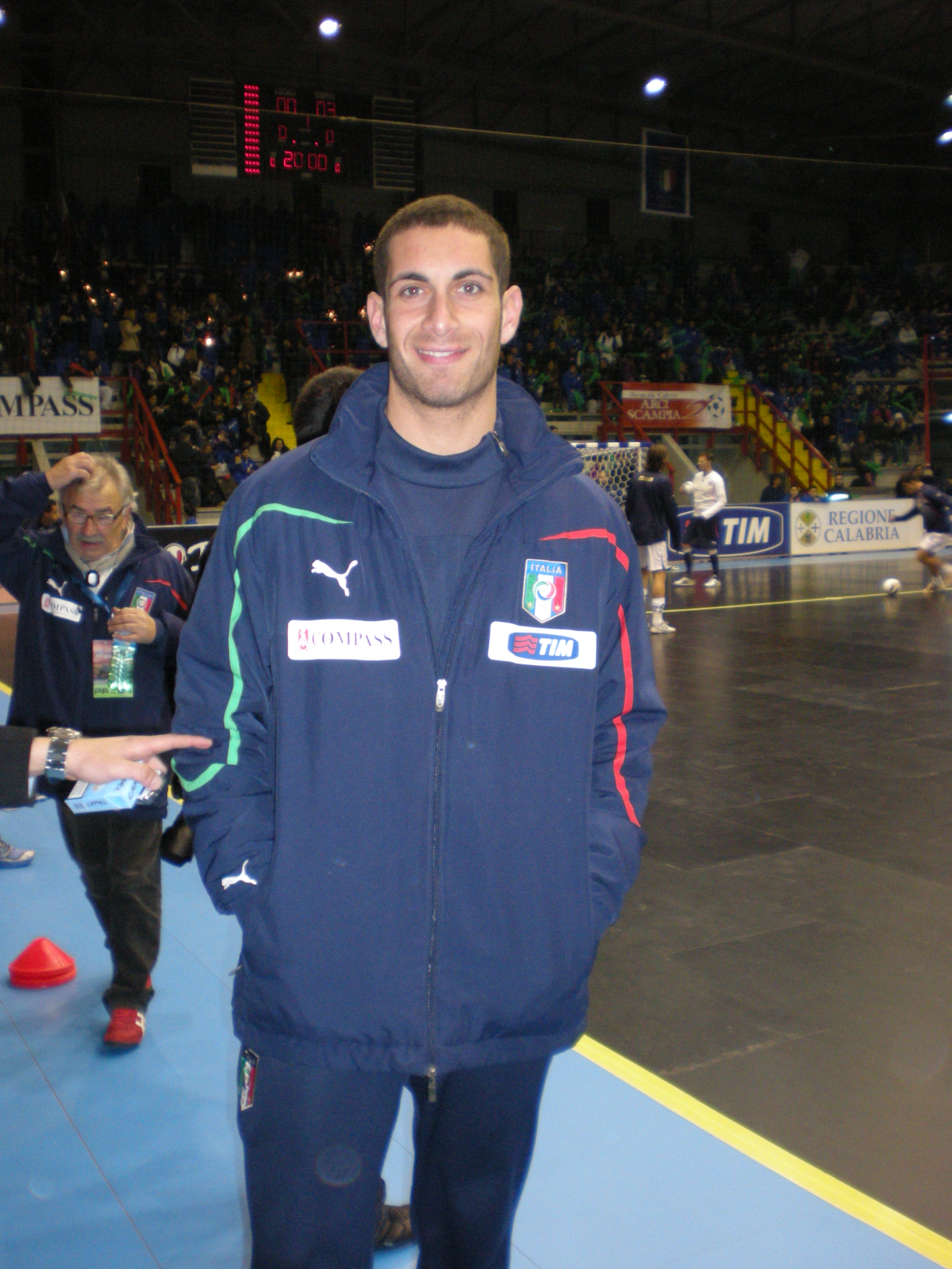 Italia-Slovenia: c’è Francesco Gigliofiorito