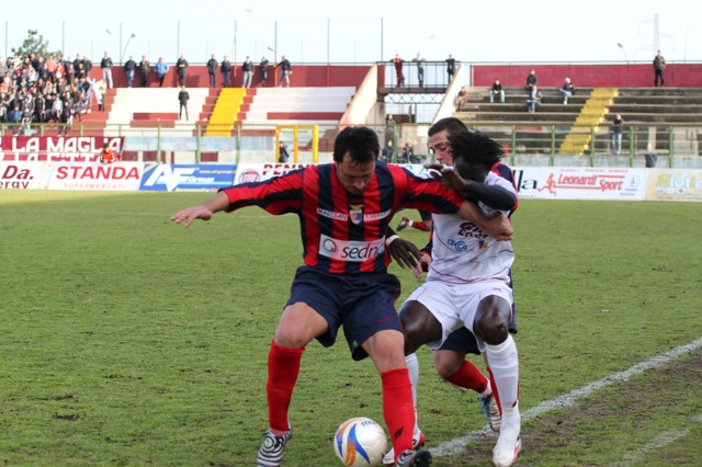 Casertana, tracollo ad Acireale (i siciliani si impongono 3-1)