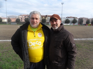 i due tecnici prima della gara gaito e de simone