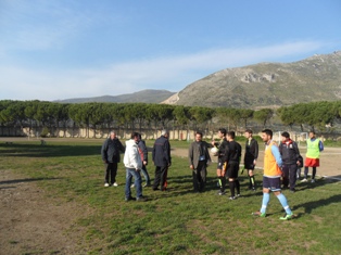 Sant’Arpino passa a Mondragone, ma i tifosi locali contestano