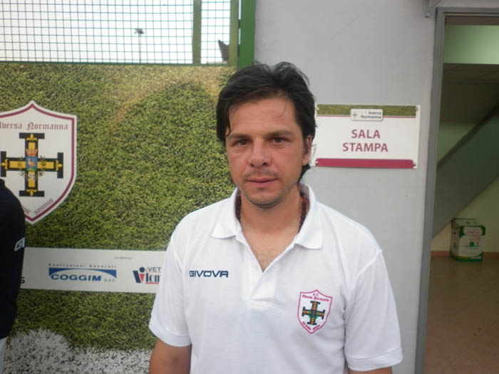 Sala stampa di Aversa Normanna-Campobasso