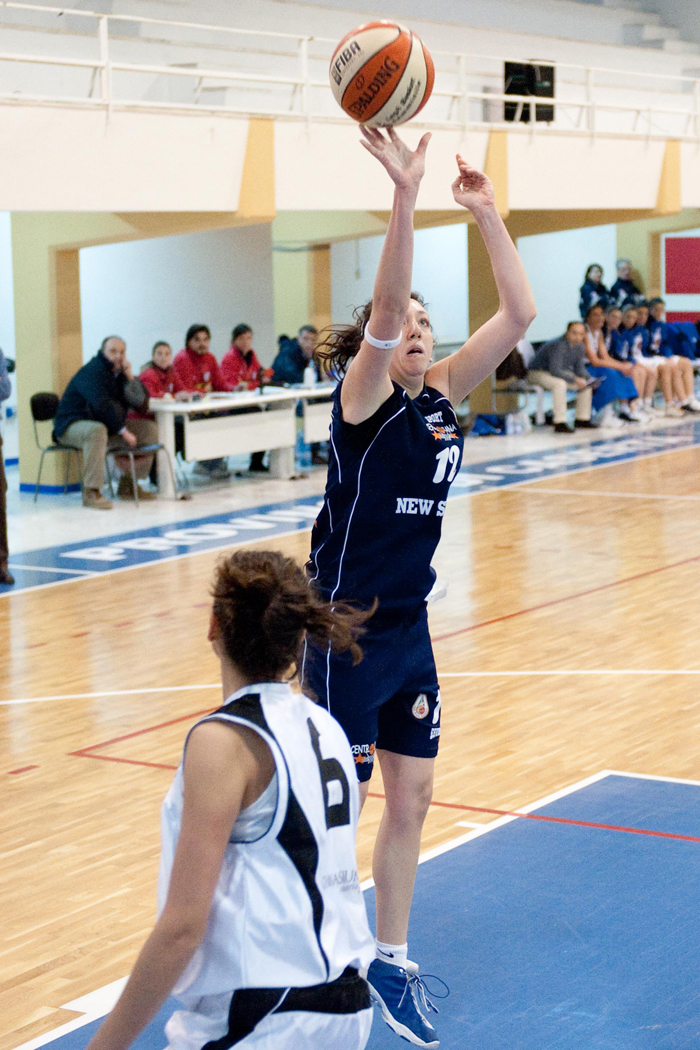 Chiara Iuliano in azione