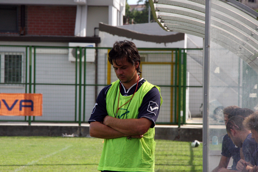 Sala stampa di Aversa-Giulianova
