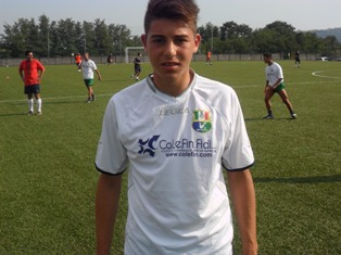 Colantuoni seconda rete in coppa in maglia Vis