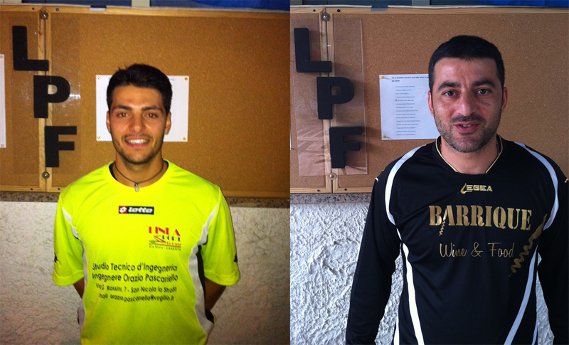 L.p.f. cup : Aquile rosanero, Otto e mezzo cafe’, Real Casagiove e Barrique che vittorie, Pizzeria o’ merican che peccato