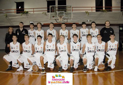 L'under 15 della Juve di cui facevano parte Paolo Mercaldo e Manuela Gallicola