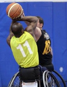 Al tiro Florent N'Goran, migliore in campo a Barletta