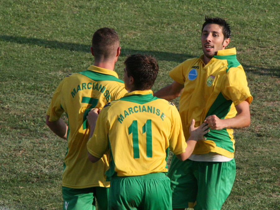 Il Progreditur Marcianise festeggia la vittoria