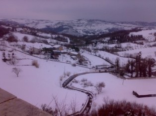 Telese sommersa dalla neve, rinviato il match contro Succivo