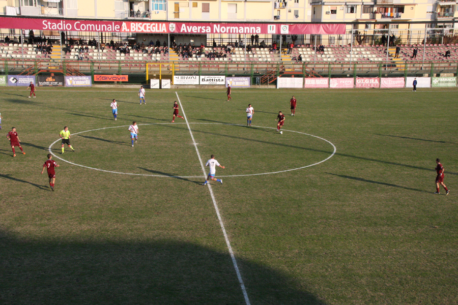 Aversa, tre punti per festeggiare la salvezza