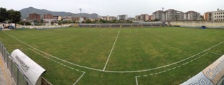 Una veduta dello stadio 'Piccirillo' di Santa Maria Capua Vetere