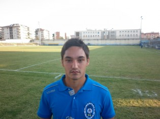 Il forte centrocampista Alessio Bonavolontà (foto Domenico Vastante)