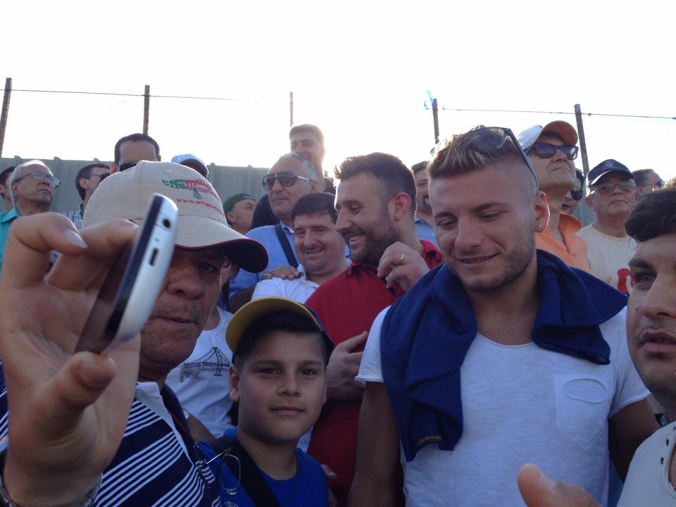 Profumo di serie A al “Piccirillo”: anche Ciro Immobile sugli spalti per il Gladiator