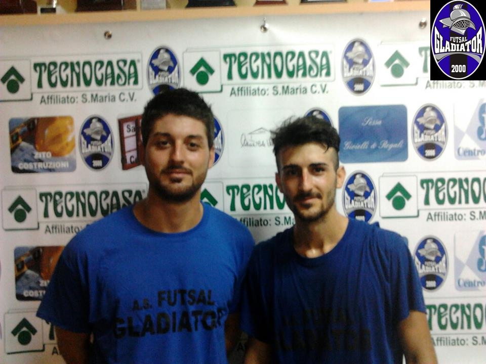 Futsal Gladiator: Bellamacina e Savastano si presentano