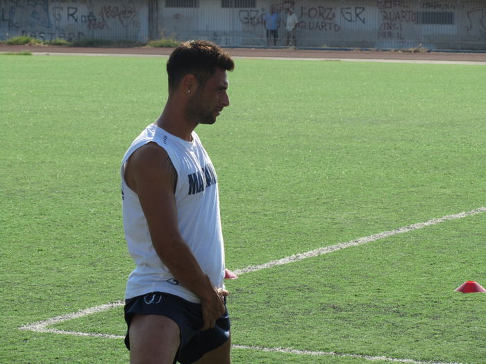 L'attaccante marcianisano Di Ruocco