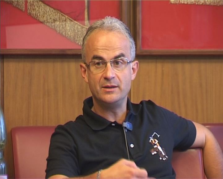 Il Sindaco di Caserta Pio Del Gaudio