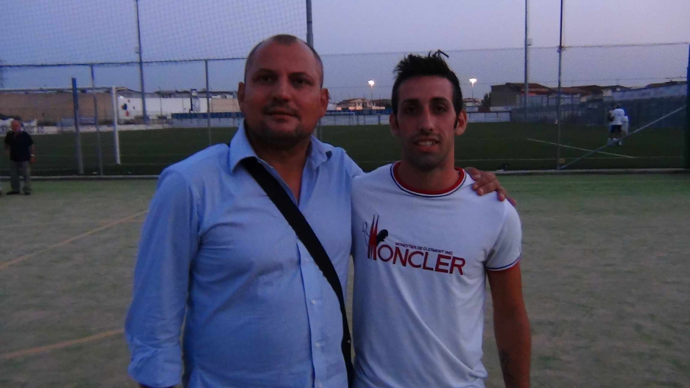 Velotti si presenta alla piazza di Orta