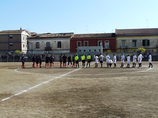 Intercasertana, pari nel derby con il San Marco Trotti