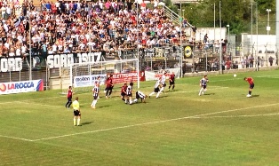 La Casertana si fa rimontare, solo 1-1 a Sora