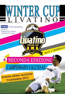 Aperte le iscrizioni per la seconda edizione del ‘Livatino Winter Cup’