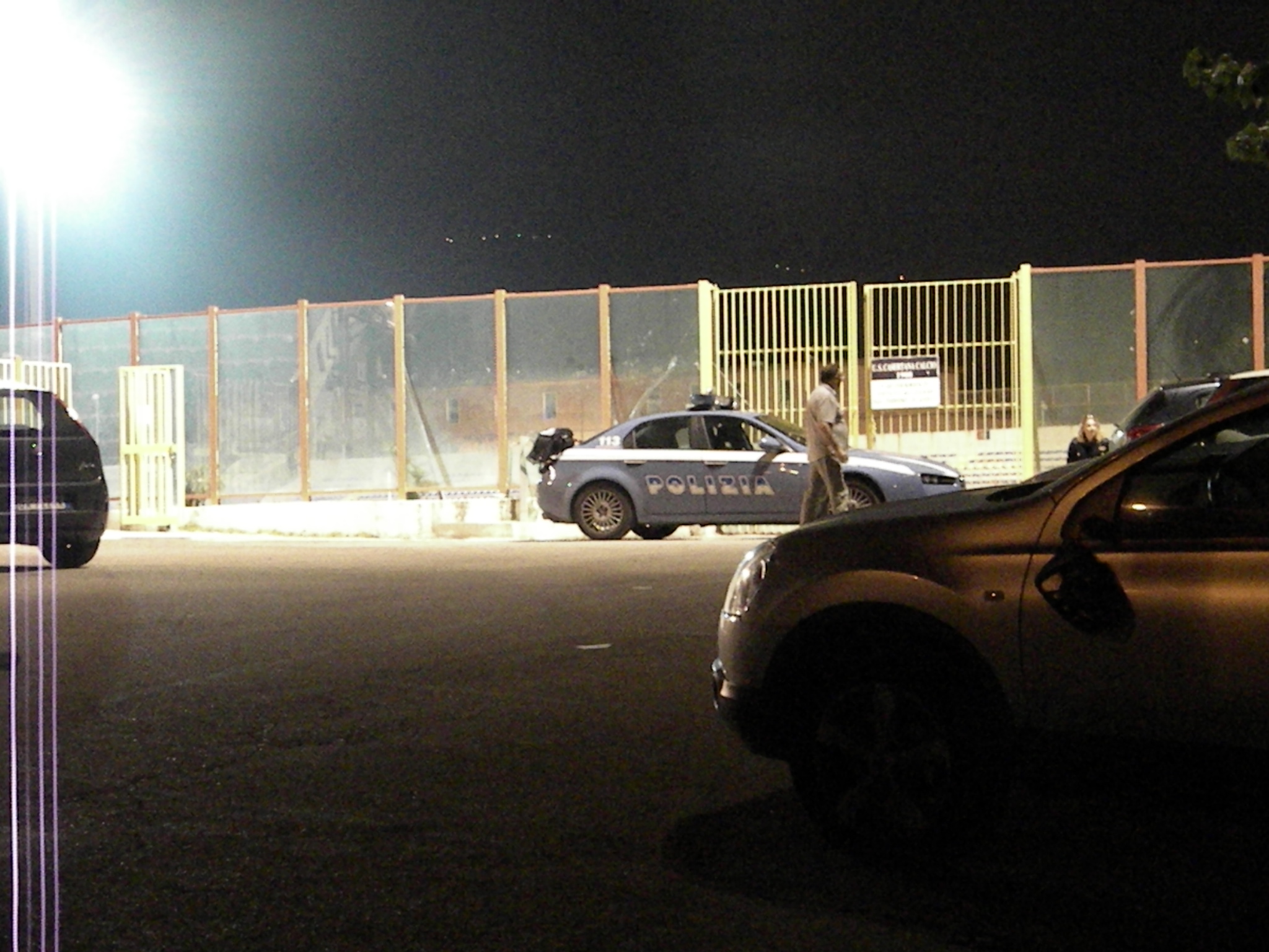 Casertana: brutta sorpresa per calciatori e dirigenti: danneggiate le auto al Pinto