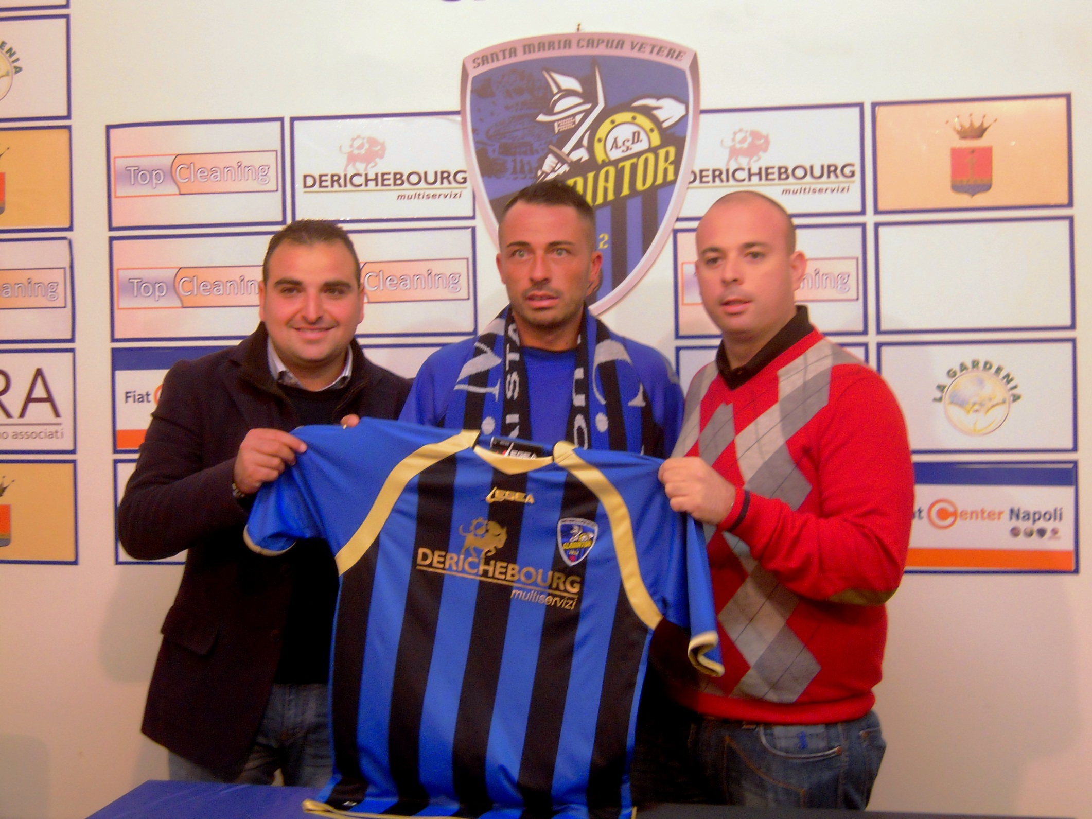 Gladiator, presentato il bomber Mazzeo