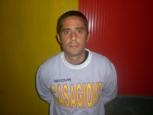 L'allenatore giallorosso Enzo Casaccio (foto Domenico Vastante)