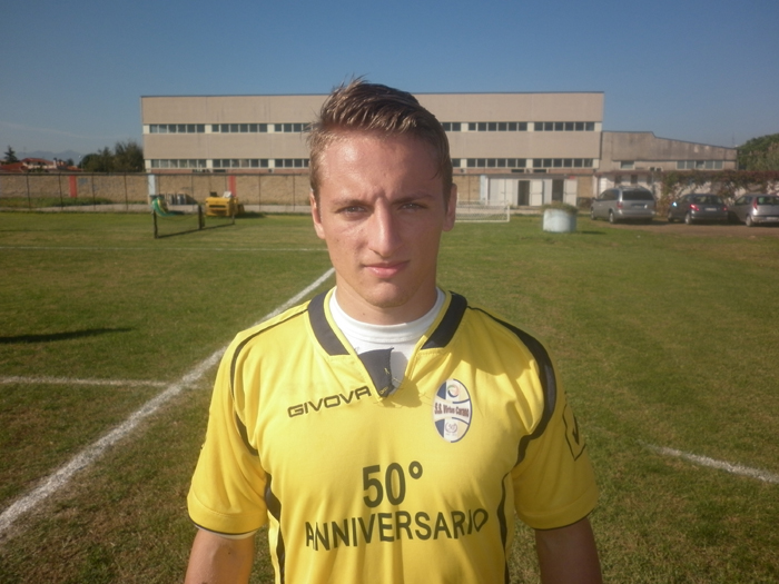 Virtus Carano, Raffaele Cerasuolo: “Dopo il goal al debutto, cercherò di ripetermi domenica”