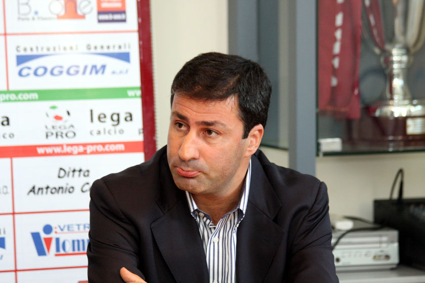 La Casertana ha scelto Raffaele Sergio