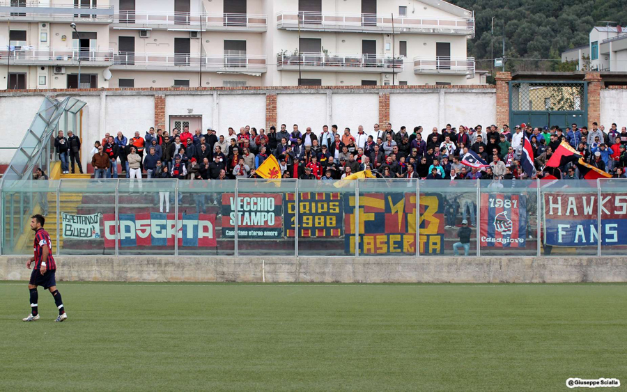 Arriva il divieto: niente Sarno per i tifosi della Casertana