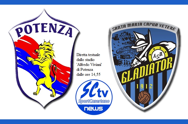 Seguiremo la partita tra Potenza e Gladiator
