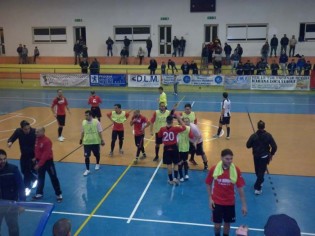 Festa rossonera a fine gara