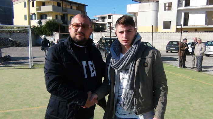 Il dg Massimo Lombardi insieme ad Alessandro Angeli