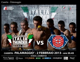 Italia Thunder-sportcasertano,boxe
