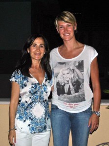 Il prsidente Musto con il capitano Drozina