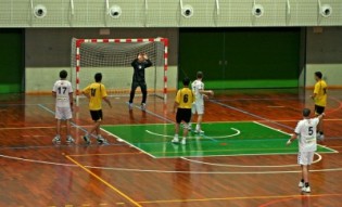 Una partita di pallamano