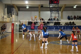 Le casertane in azione