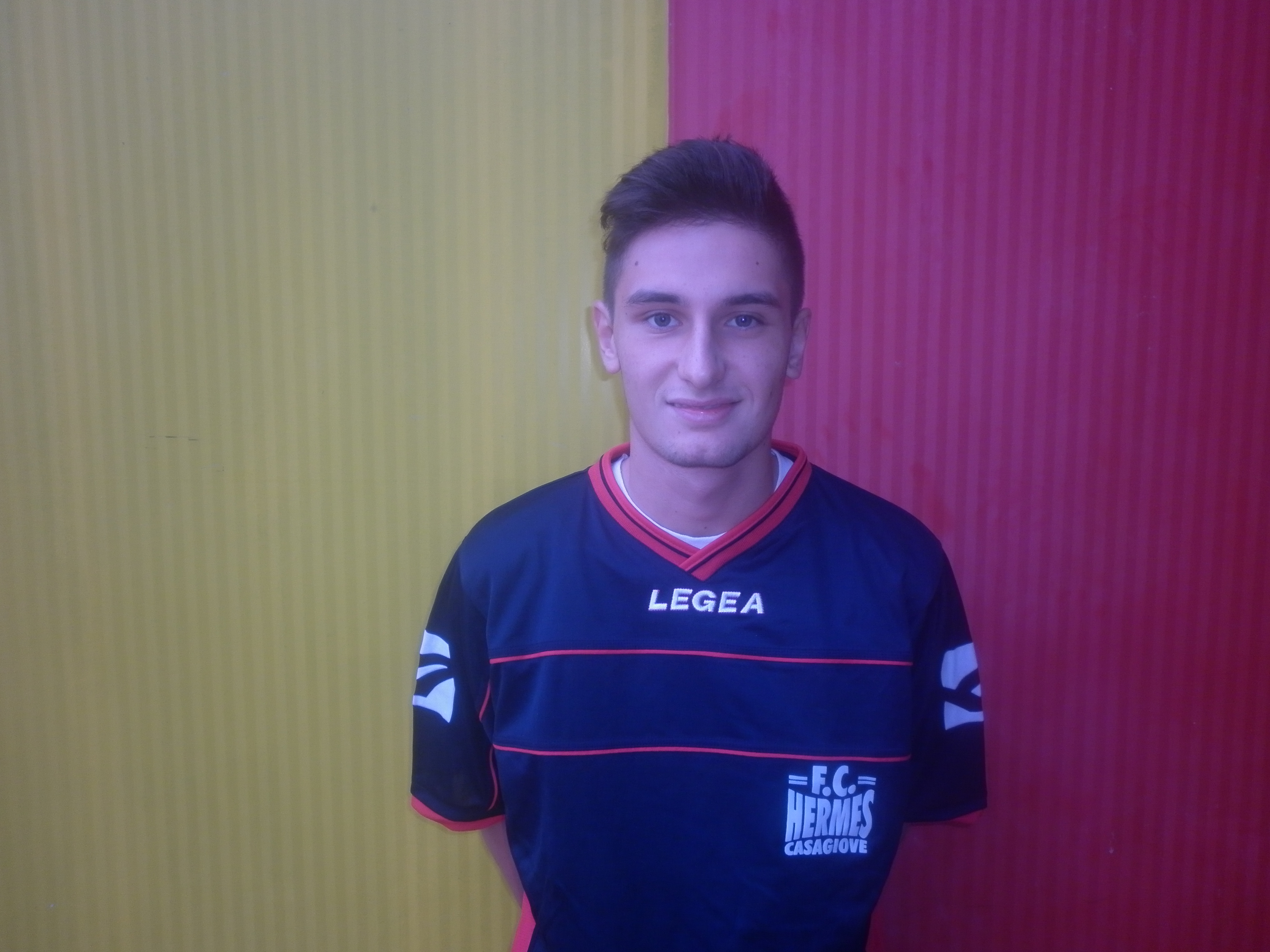 Jacopo Isernia dell'Hermes Casagiove (foto Domenico Vastante)