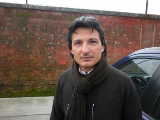 Luigi Caffarelli, osservatore del Napoli (foto Domenico Vastante)