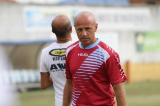 L'allenatore del Progreditur Marcianise Pasquale Matarese