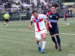 Ciro Manzo nel match d'andata