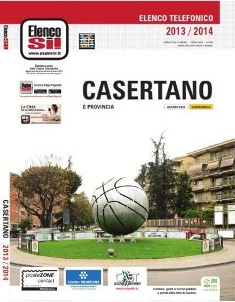 La Juvecaserta sulla copertina dell’ elenco telefonico
