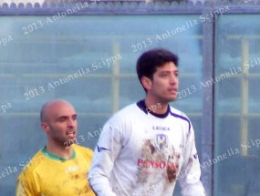 Durante Rima marcato da Felice Biancolino del Progreditur Marcianise (foto Antonella Scippa)