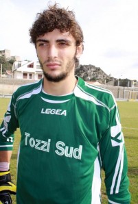 Pietro Terracciano con la maglia dell'Avellino ai tempi del settore giovanile