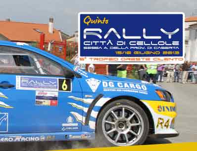 Sabato prossimo al via il Rally di Cellole-Sessa Aurunca