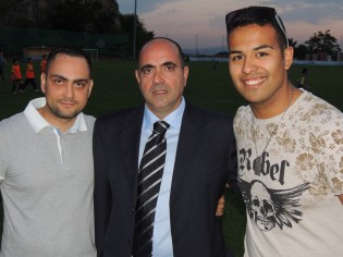 Maurizio Ruotolo, Raffaele Crisci e Pasquale Carangelo 