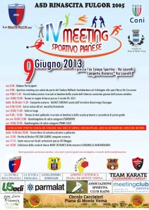 La locandina della manifestazione