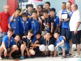 L'under 13 dell'Onda Nuoto Caserta