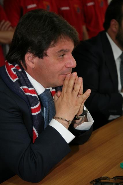 Casertana, giovedì bagno di folla per Eziolino Capuano