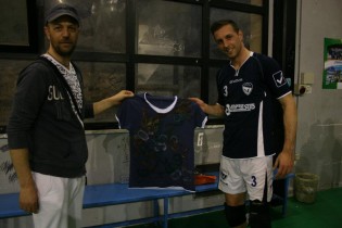 Il presidente Domenico Tartaglione e Bruno Sparandeo